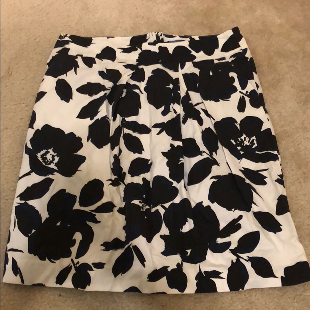Vera Wang Floral Skirt